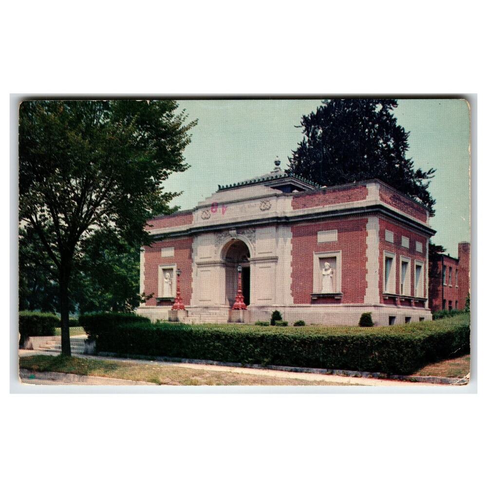 Vintage E. C. Scranton Library Madison CT Postcard 1976 Chrome